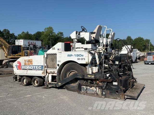 Roadtec RP190E Asphalt pavers