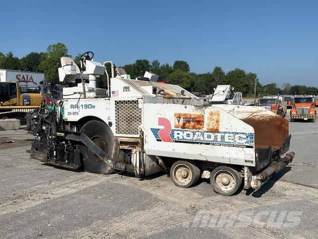 Roadtec RP190E Asphalt pavers