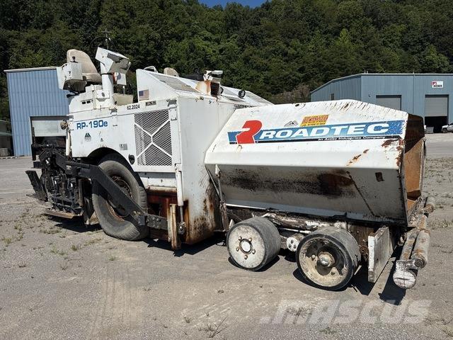 Roadtec RP190E Asphalt pavers