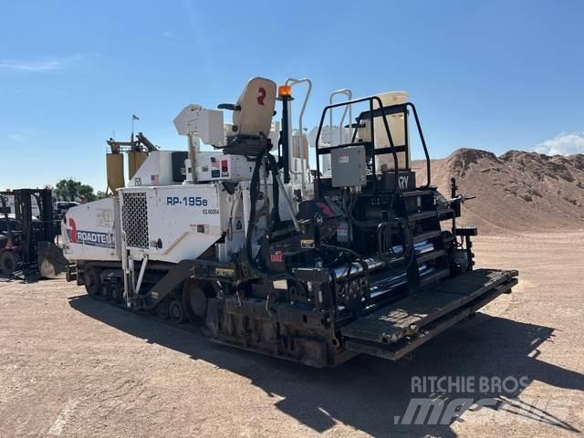 Roadtec RP195E Asphalt pavers