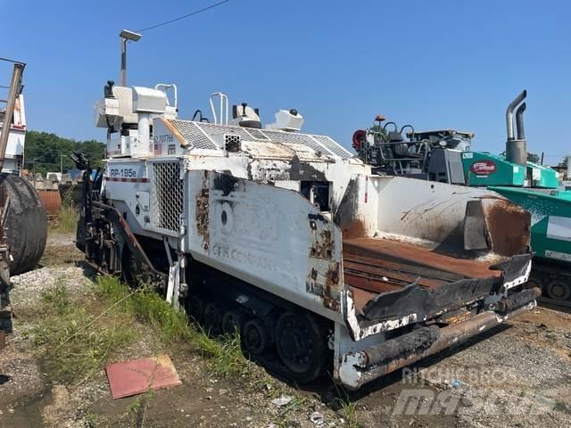 Roadtec RP195E Asphalt pavers