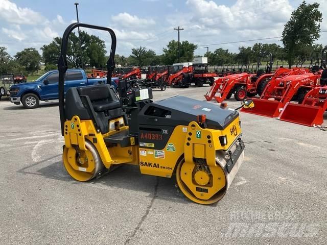 Sakai SW354 Twin drum rollers