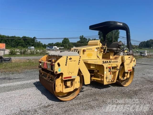 Sakai SW651 Twin drum rollers
