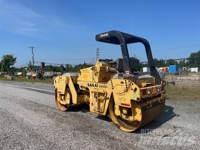 Sakai SW651 Twin drum rollers