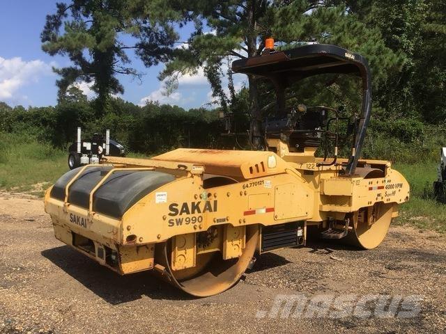 Sakai SW990 Twin drum rollers