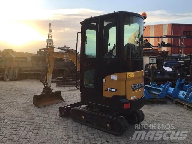 Sany SY18C Mini Excavators <7t (Mini Diggers)