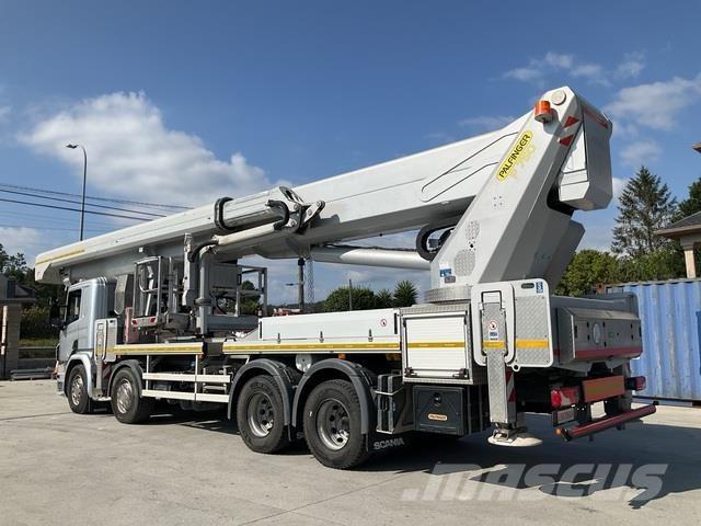 Scania P410LB Truck & Van mounted aerial platforms