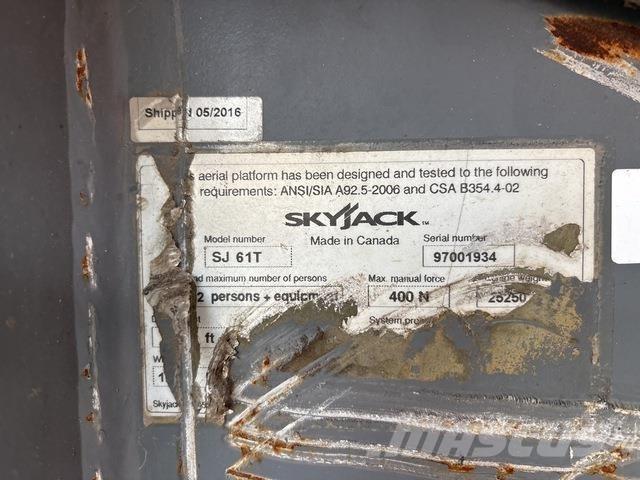 SkyJack SJ61T Telescopic boom lifts