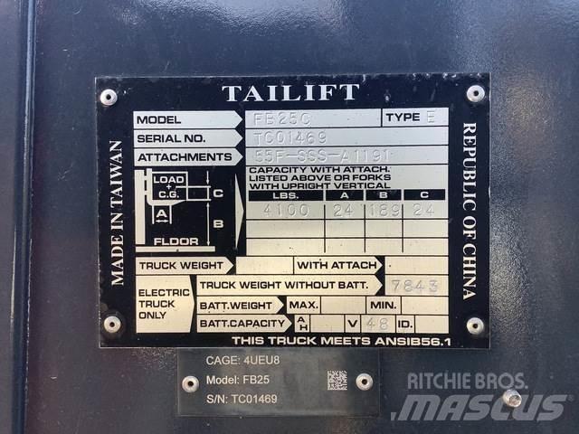 Tailift FB25C Electric Forklifts