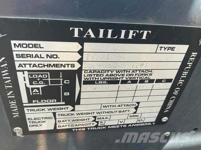 Tailift FB25C Electric Forklifts