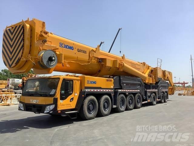 XCMG QAY800 Mobile and all terrain cranes