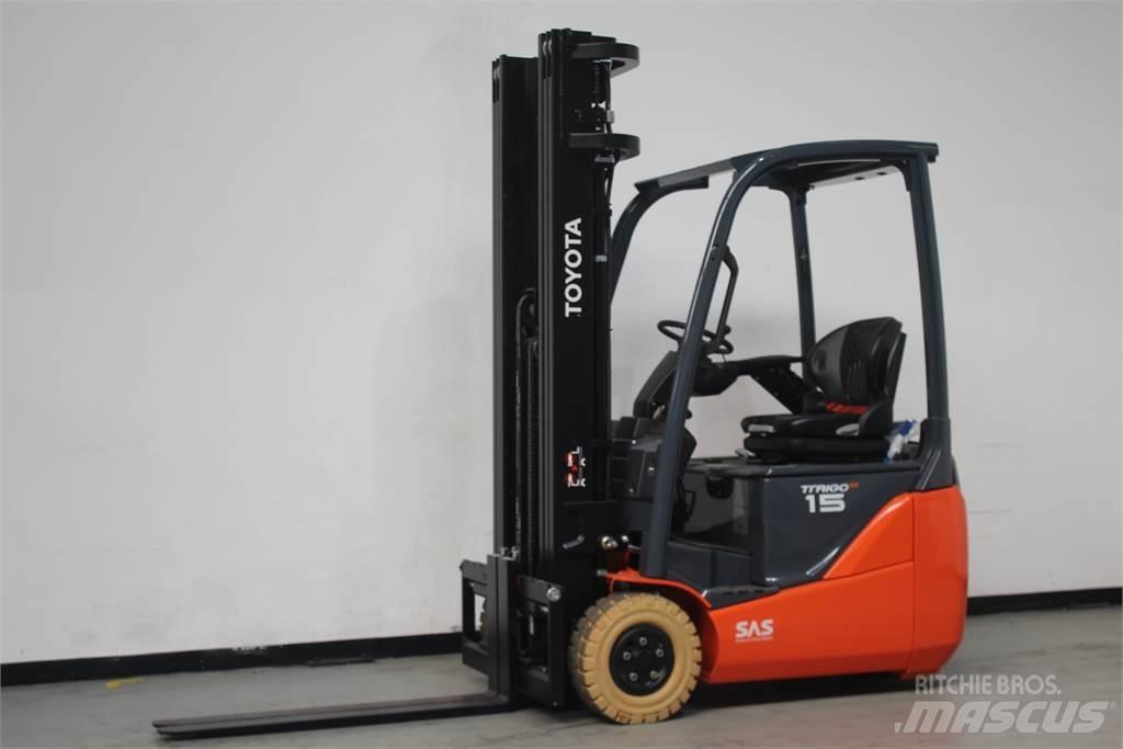 Toyota 8FBE15T Electric Forklifts