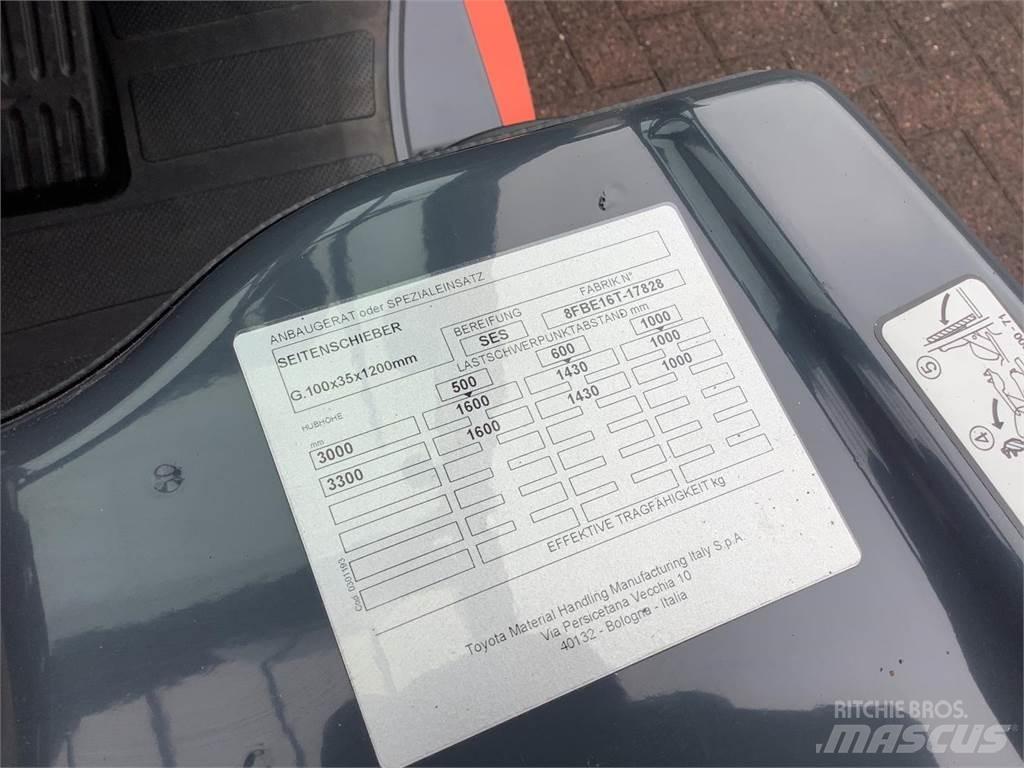 Toyota 8FBE16T Electric Forklifts