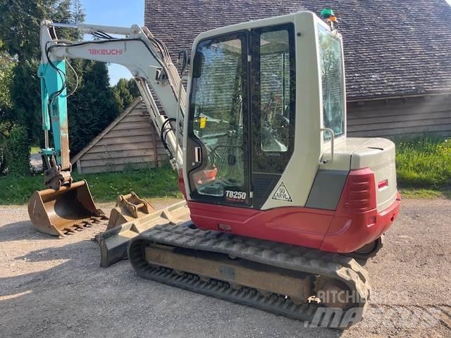 Takeuchi TB250 Mini excavators  7t - 12t