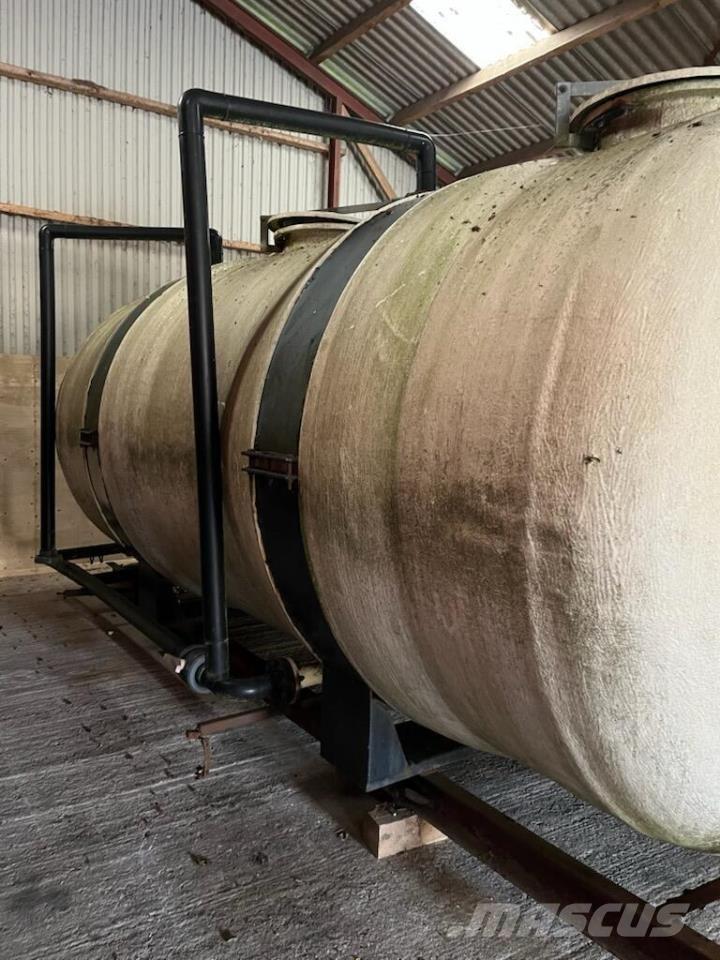  15.000 L vandtank Receiving hoppers, blowers and elevators