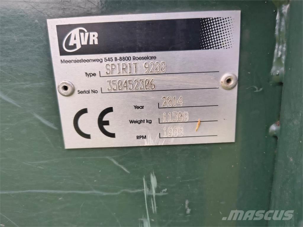 AVR SPIRIT 9200 Potato Harvesters And Diggers