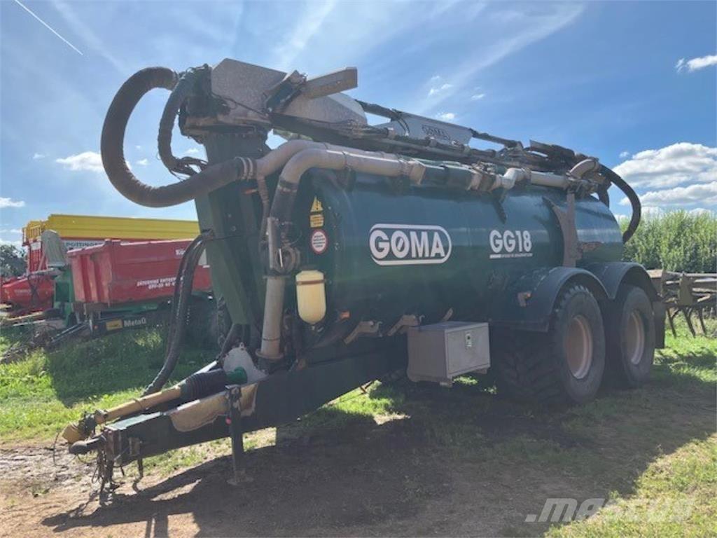 Gøma GG 18 Slurry Tankers