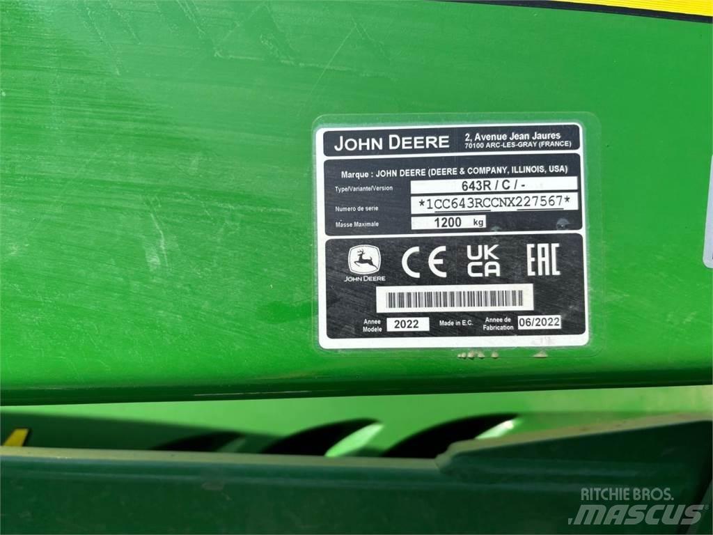 John Deere 6155M Tractors