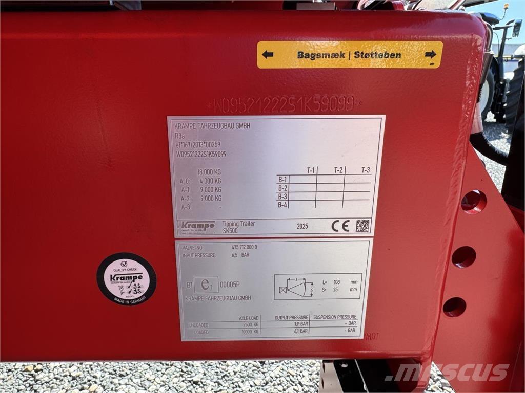 Krampe SK500 Single drum rollers