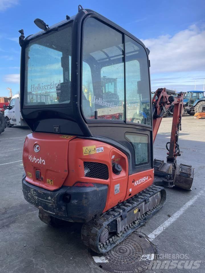 Kubota KX19-4 Mini Excavators <7t (Mini Diggers)