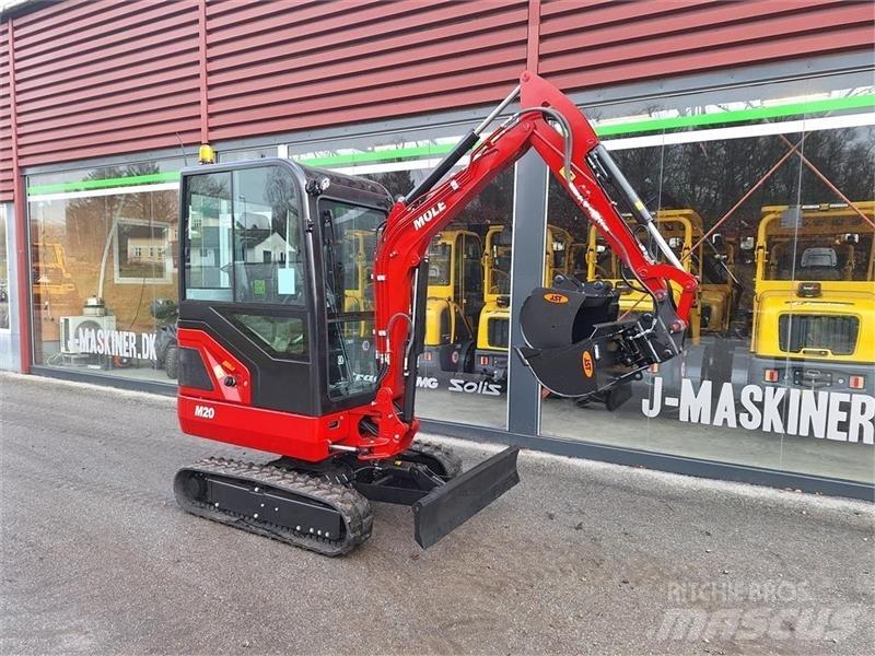 Mole M20 Mini Excavators <7t (Mini Diggers)