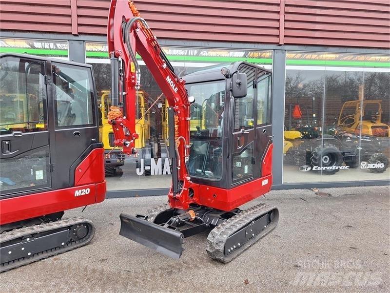 Mole M20 Mini Excavators <7t (Mini Diggers)