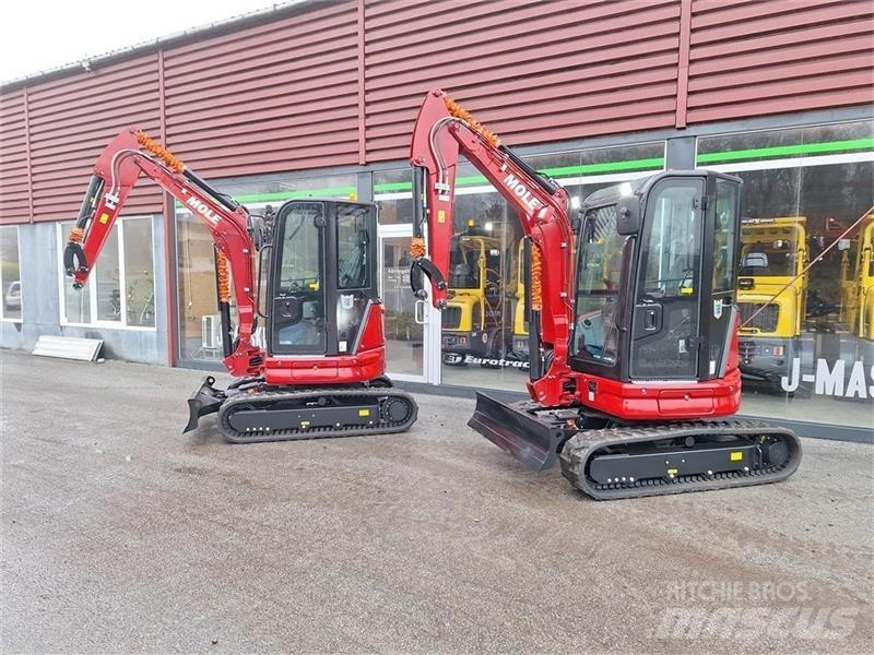 Mole M25 Mini Excavators <7t (Mini Diggers)