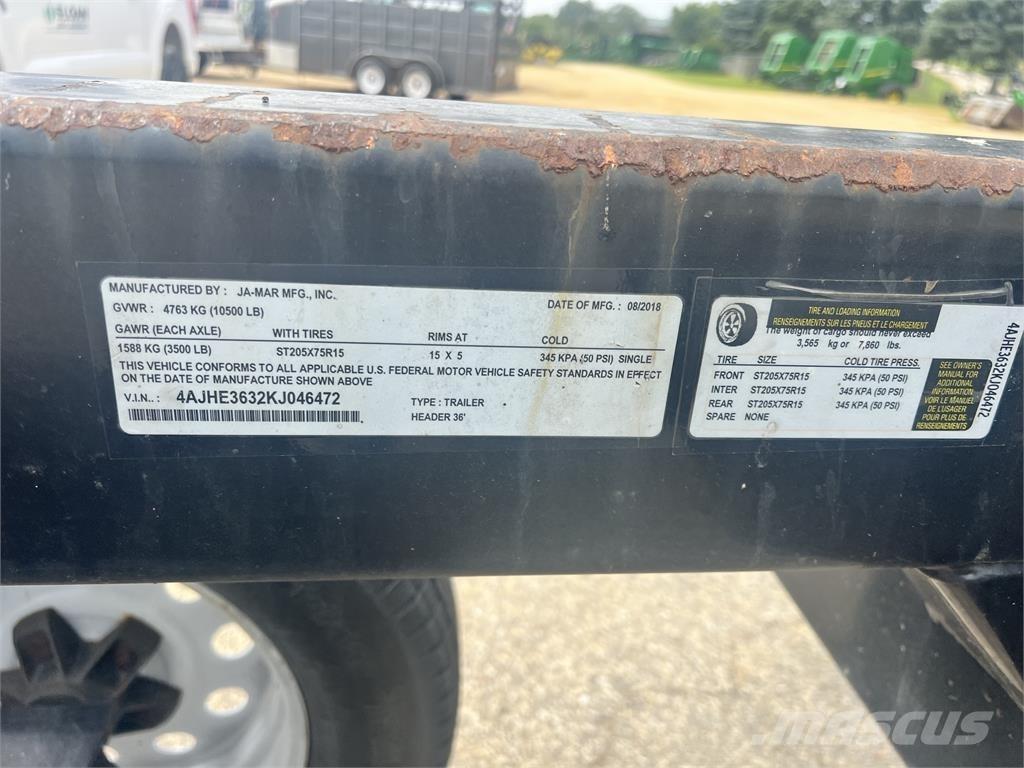  36 Grain / Silage Trailers