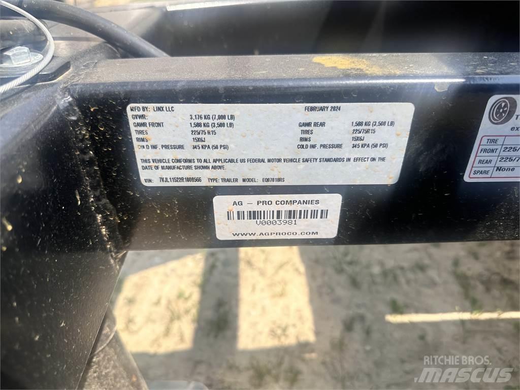  EQ07018RS Utility Trailers