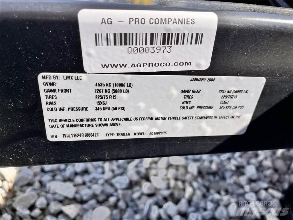  EQ10020RS Utility Trailers