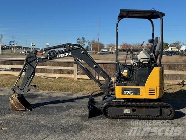 John Deere 17G Mini Excavators <7t (Mini Diggers)