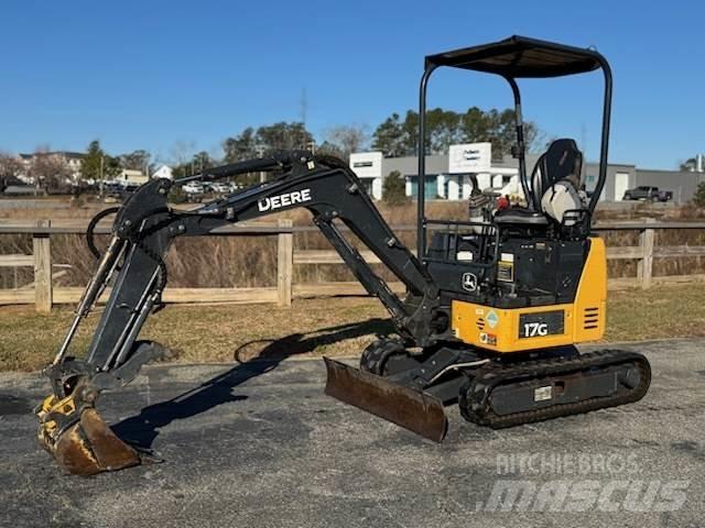 John Deere 17G Mini Excavators <7t (Mini Diggers)