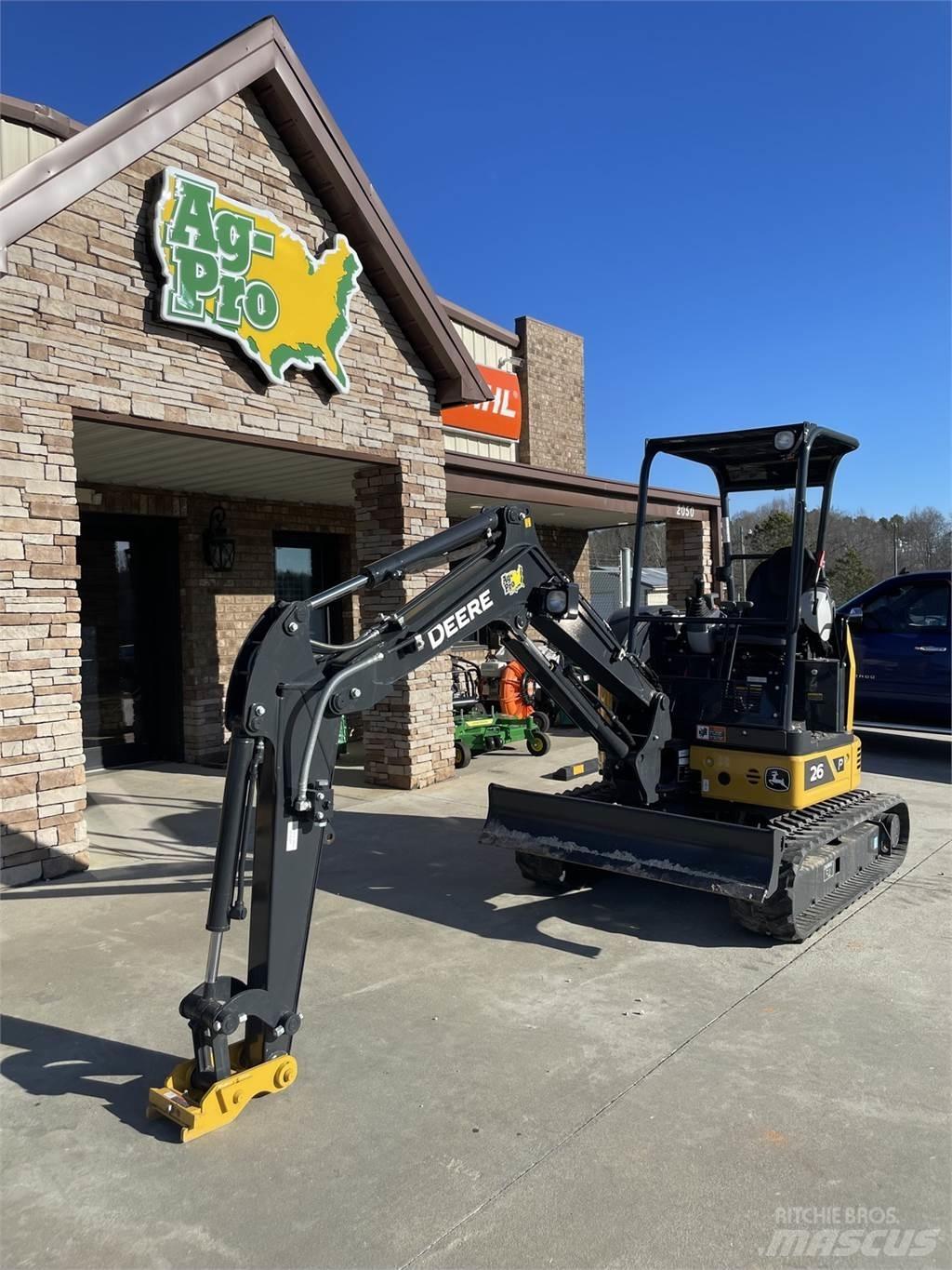 John Deere 26 P Mini Excavators <7t (Mini Diggers)
