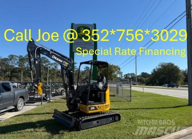 John Deere 26 P Mini Excavators <7t (Mini Diggers)