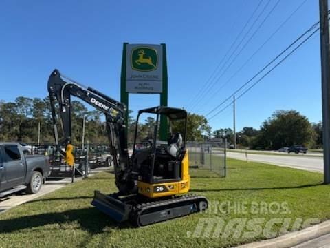John Deere 26 P Mini Excavators <7t (Mini Diggers)