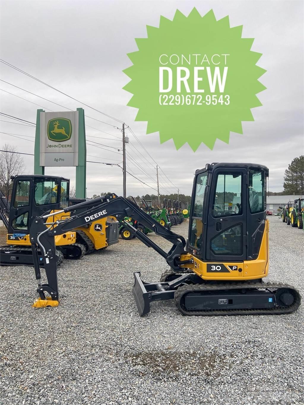 John Deere 30 P Mini Excavators <7t (Mini Diggers)