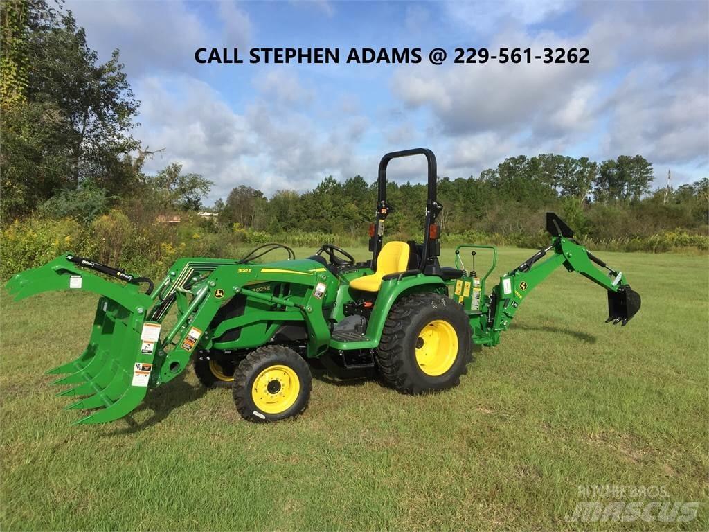 John Deere 3025E Compact tractors