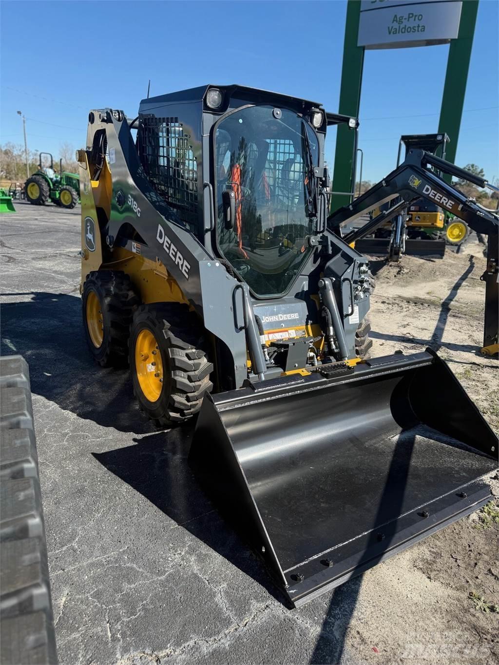 John Deere 318G Skid Steer Loaders