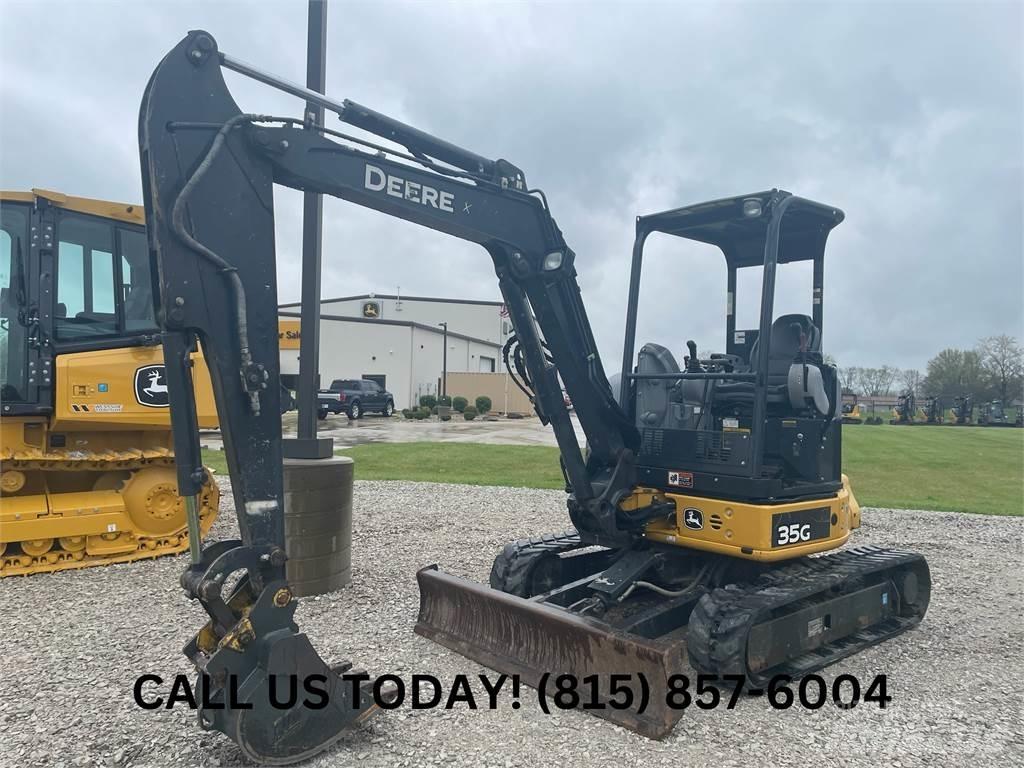 John Deere 35G Mini Excavators <7t (Mini Diggers)