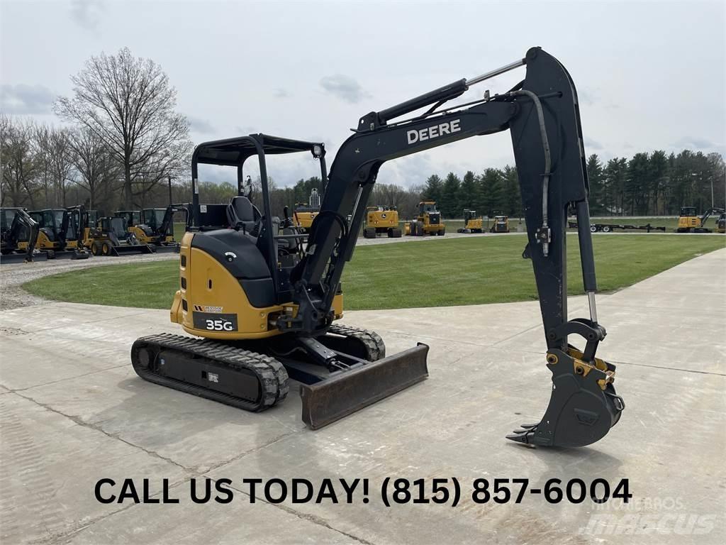 John Deere 35G Mini Excavators <7t (Mini Diggers)