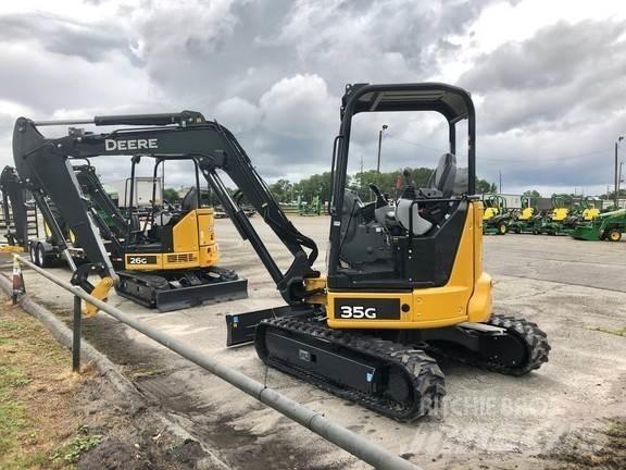 John Deere 35G Mini Excavators <7t (Mini Diggers)