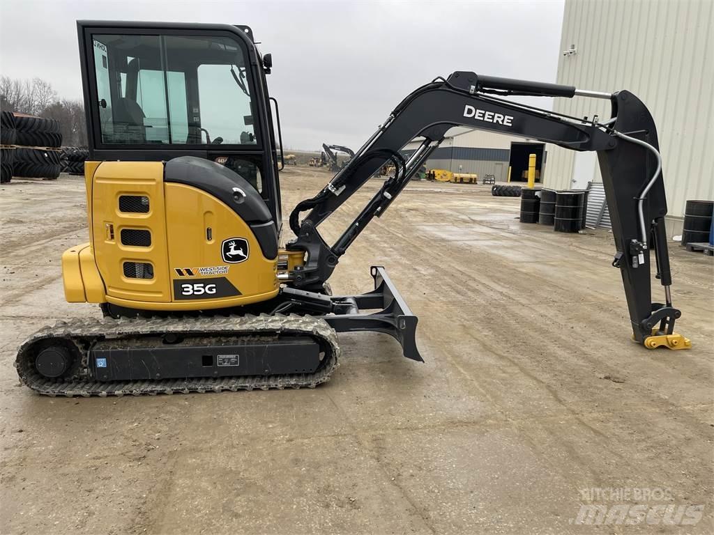 John Deere 35G Mini Excavators <7t (Mini Diggers)