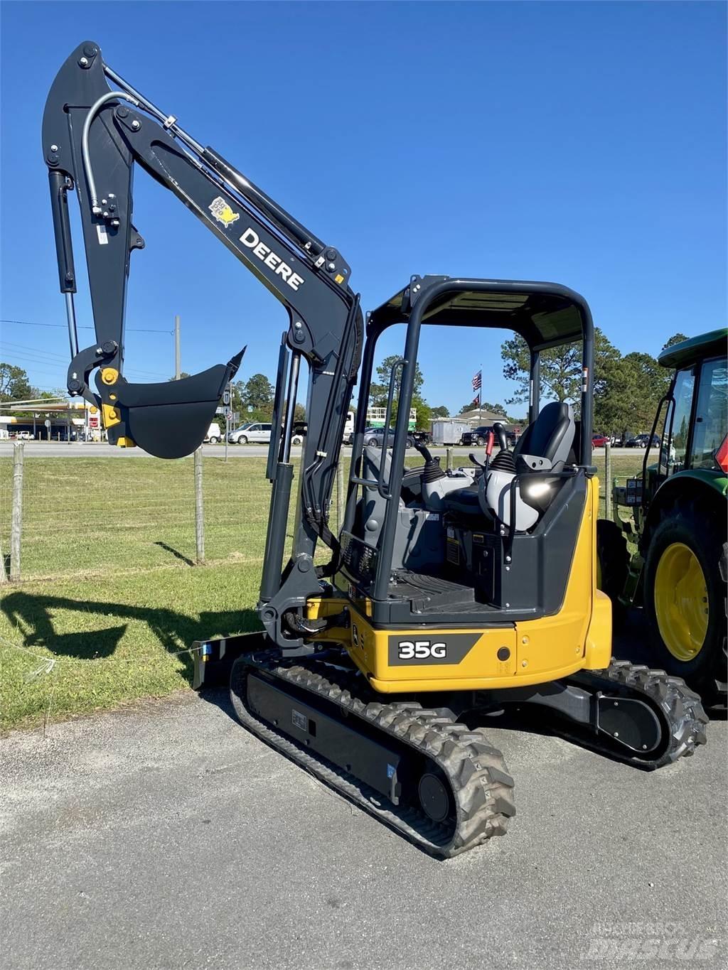 John Deere 35G Mini Excavators <7t (Mini Diggers)