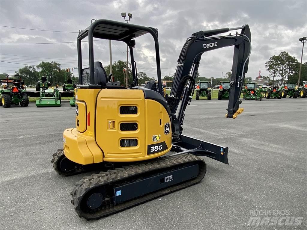 John Deere 35G Mini Excavators <7t (Mini Diggers)