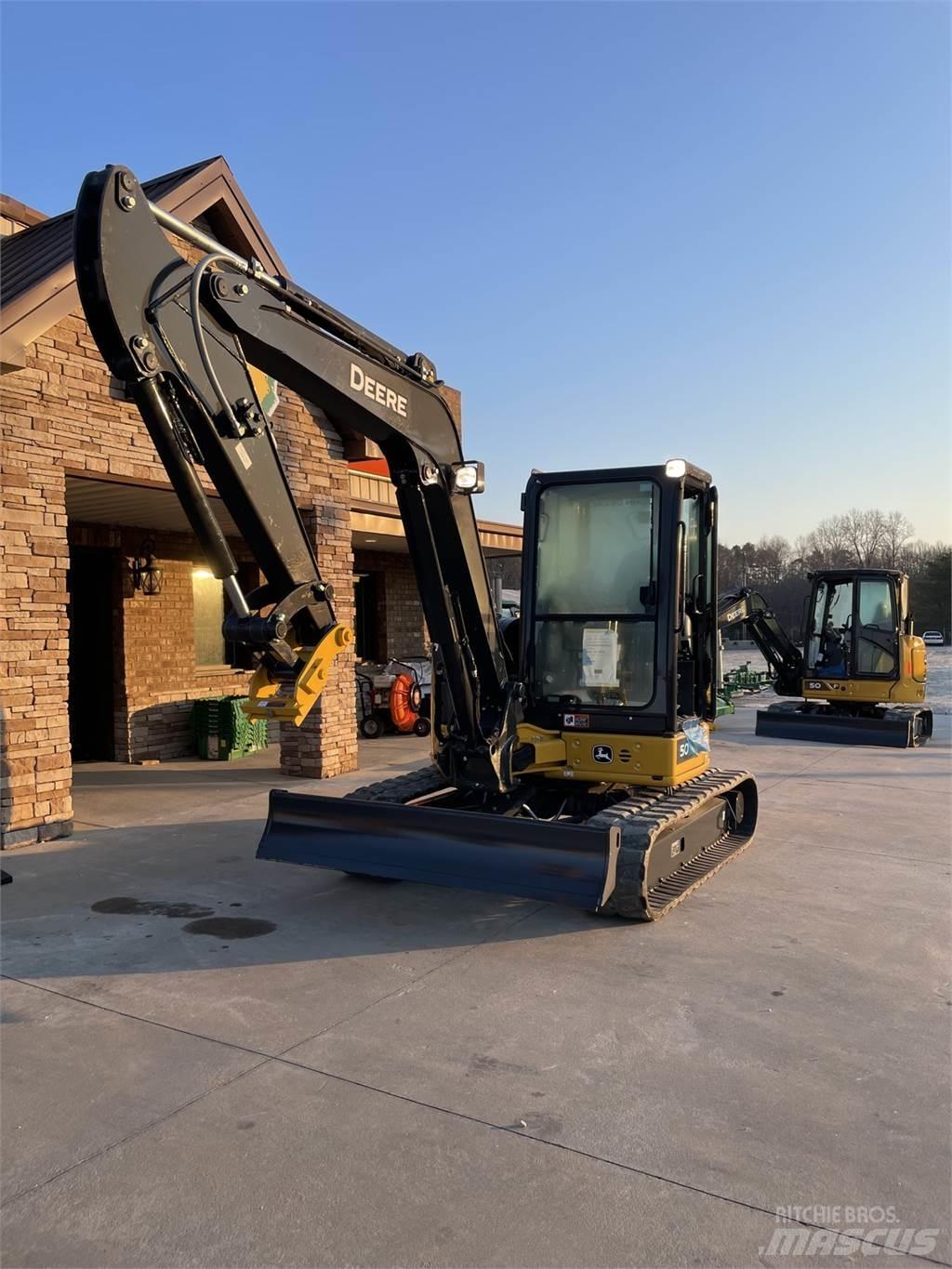 John Deere 50 P Mini Excavators <7t (Mini Diggers)
