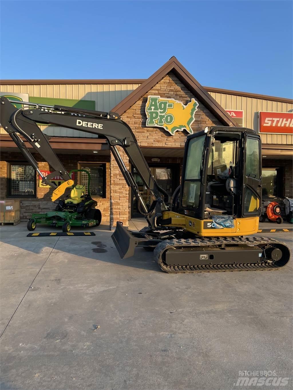 John Deere 50 P Mini Excavators <7t (Mini Diggers)