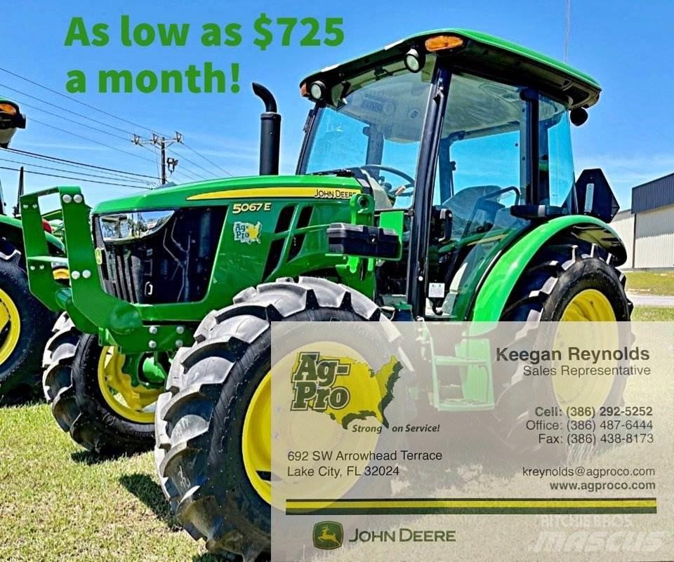 John Deere 5067E Tractors