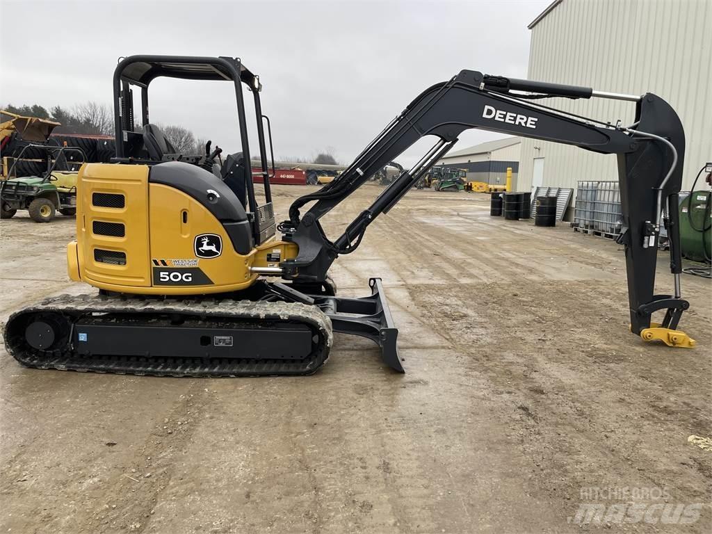 John Deere 50G Mini Excavators <7t (Mini Diggers)