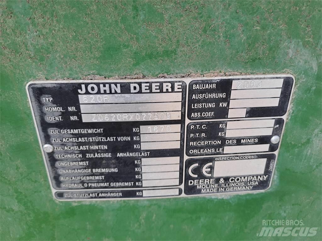 John Deere 620R Combine Attachments