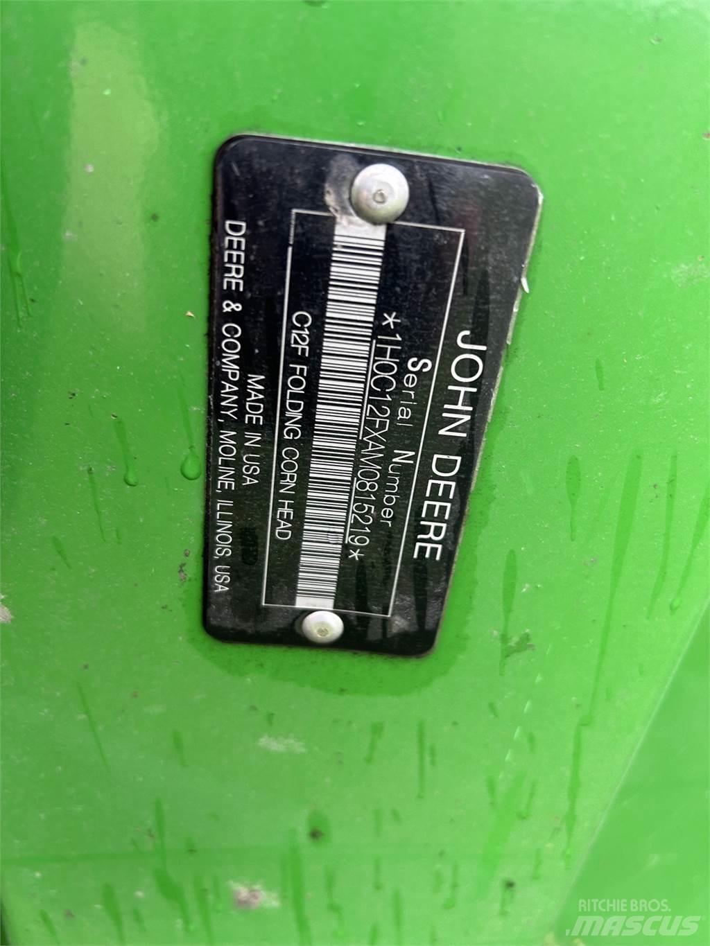 John Deere C12F Combine Attachments